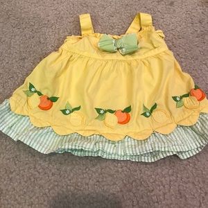 ‼️Final‼️💛Gymboree yellow ☀️ top size 6-9 months